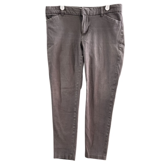 Gray The Gap Skinny City Pants - Size 8R - Picture 1 of 5